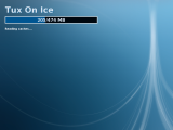 Fedora 8 resuming with Tux on Ice